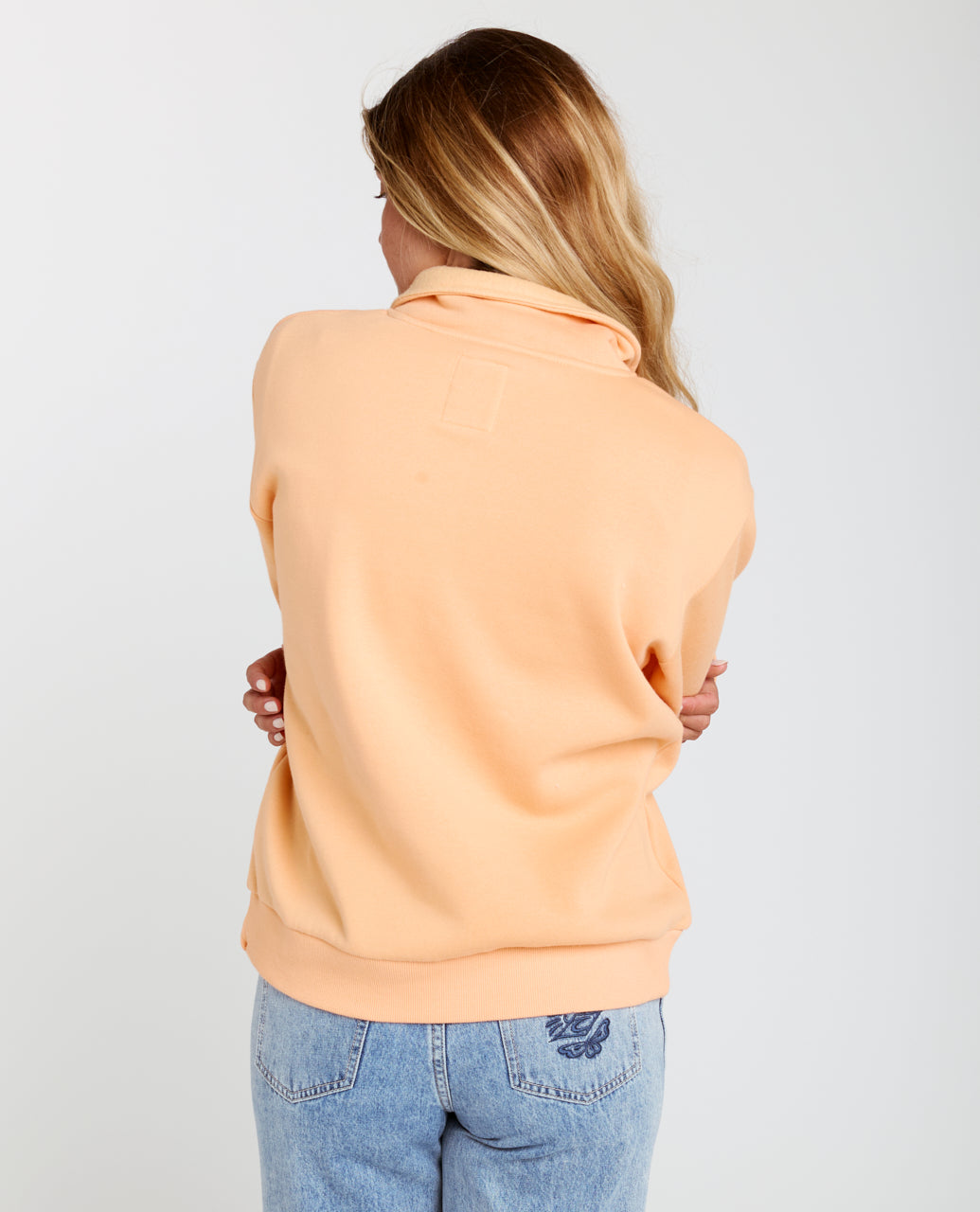 RC HEART HALF ZIP FLEECE