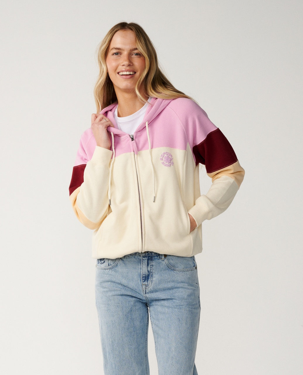 PARTY WAVE COLOUR BLOCK Z/T