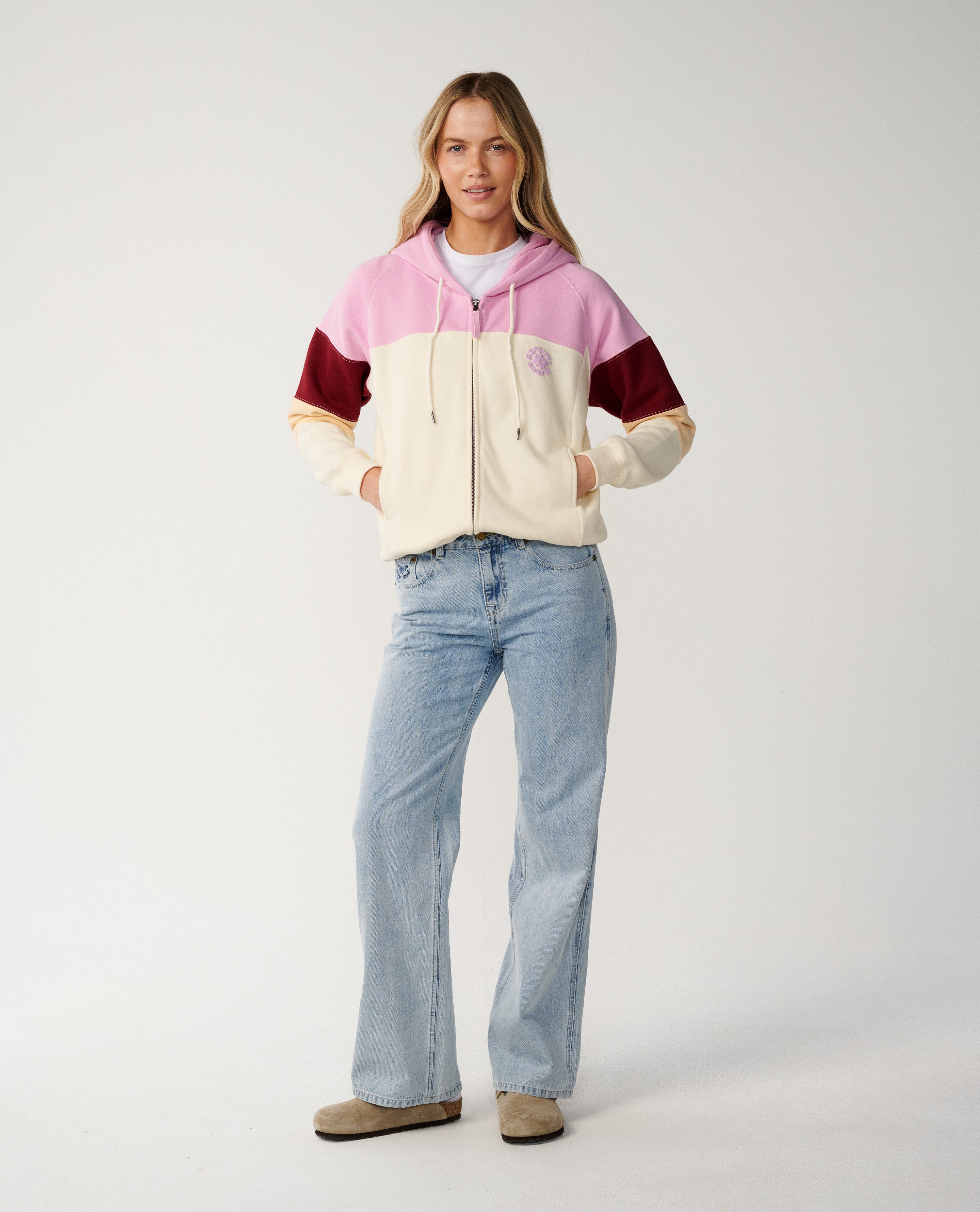 PARTY WAVE COLOUR BLOCK Z/T