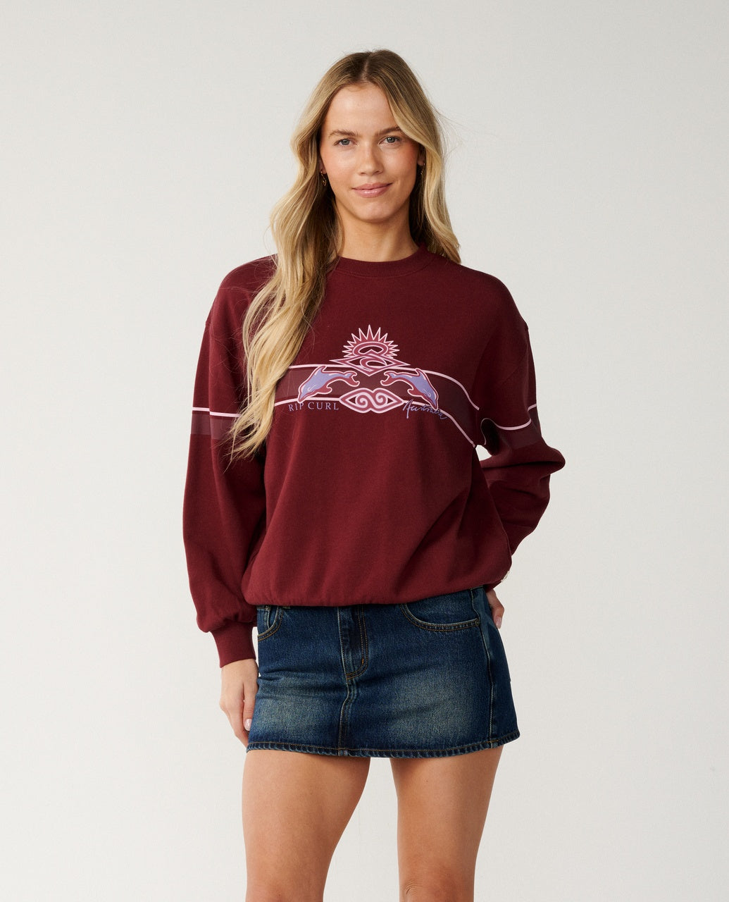ARCHIVE DOLPHIN OVERSIZED CREW
