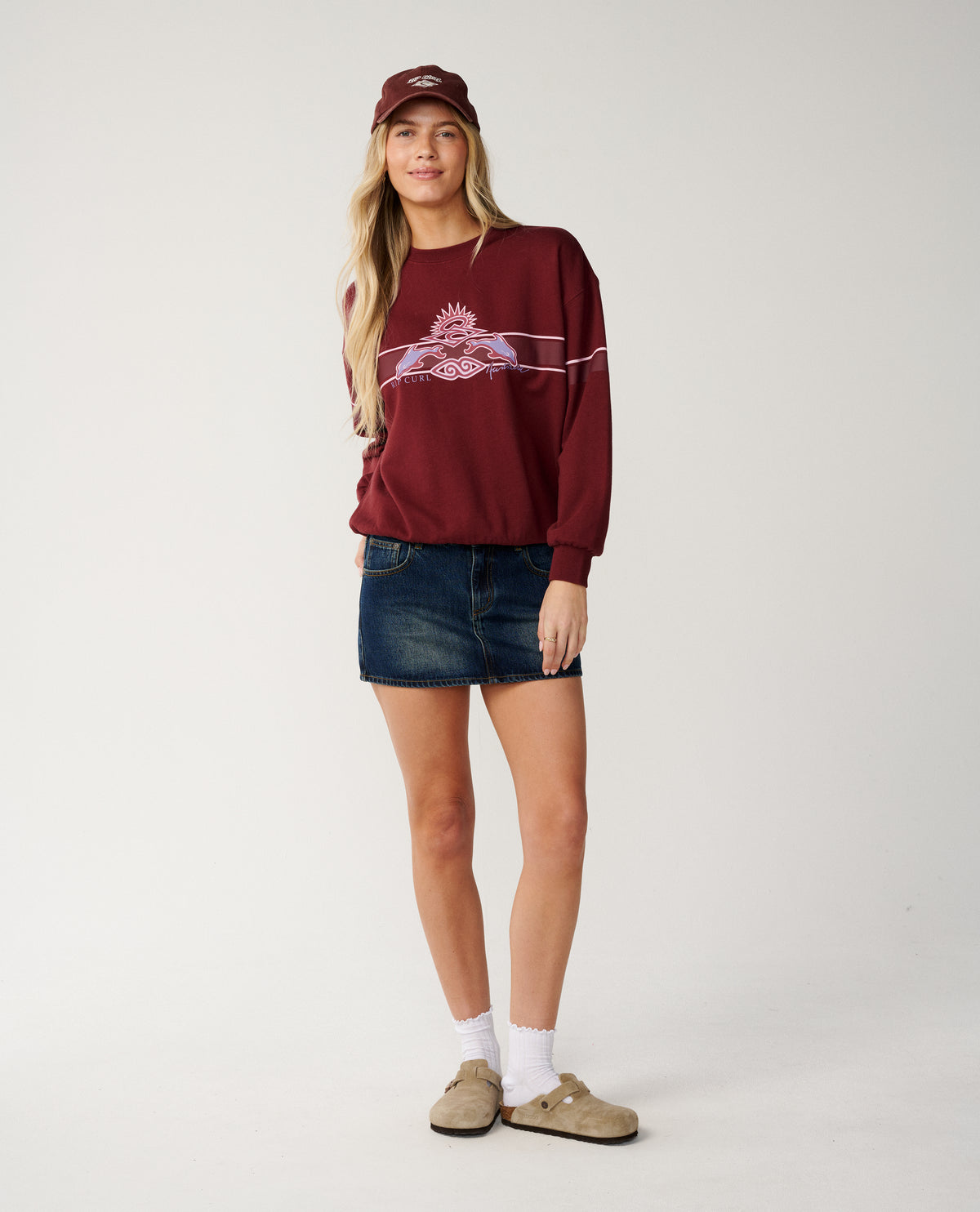 ARCHIVE DOLPHIN OVERSIZED CREW