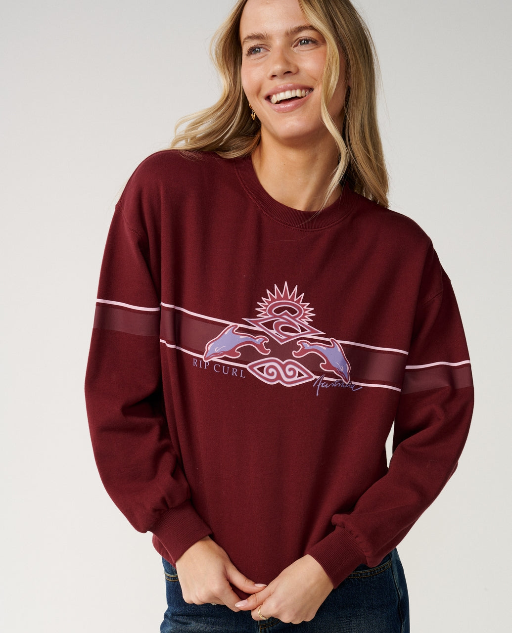 ARCHIVE DOLPHIN OVERSIZED CREW