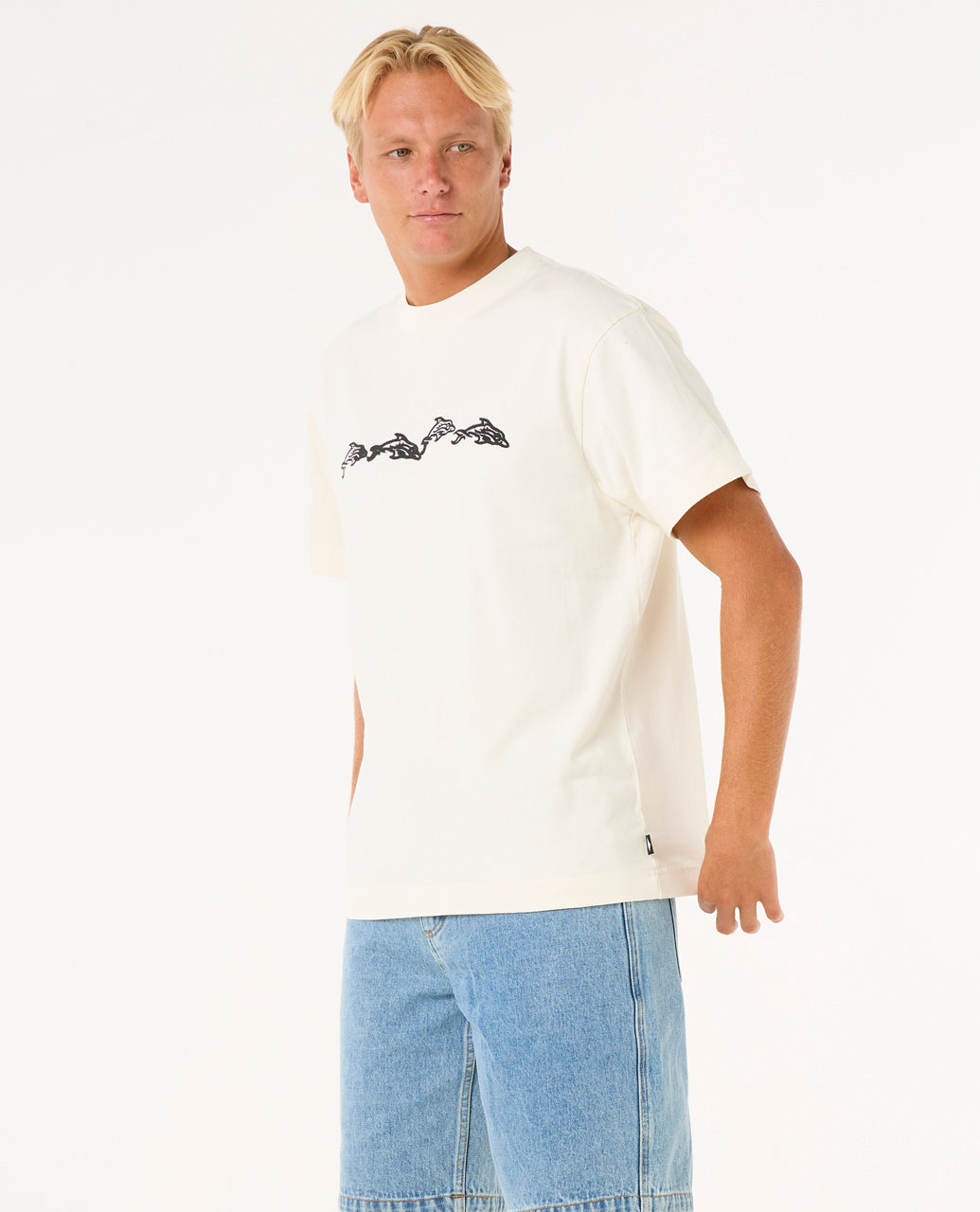 RAW ENERGY DOLPHIN TEE