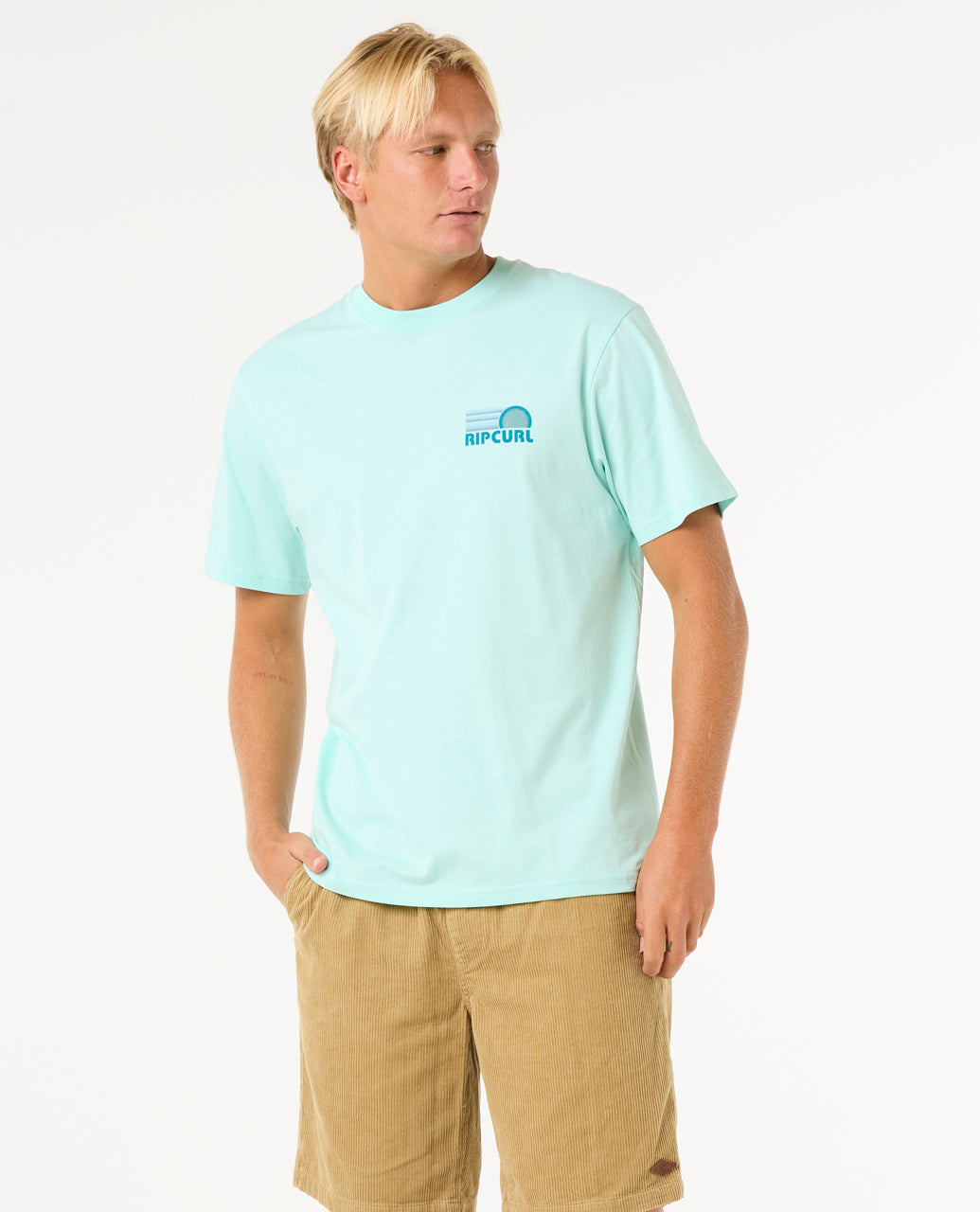 SURF REVIVAL STACKED TEE