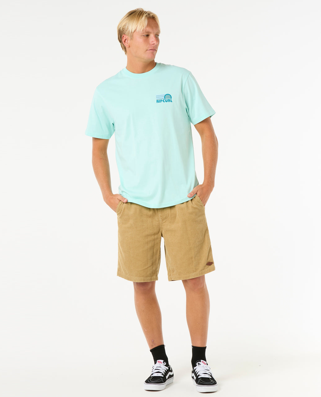 SURF REVIVAL STACKED TEE