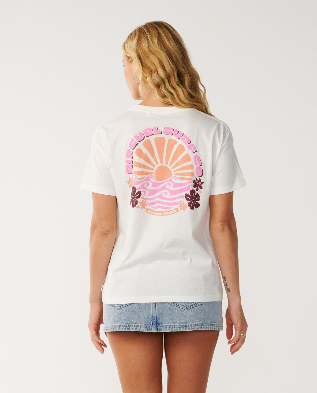 PARTY WAVE ART TEE RELAXED