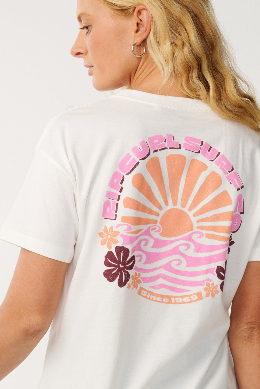PARTY WAVE ART TEE RELAXED