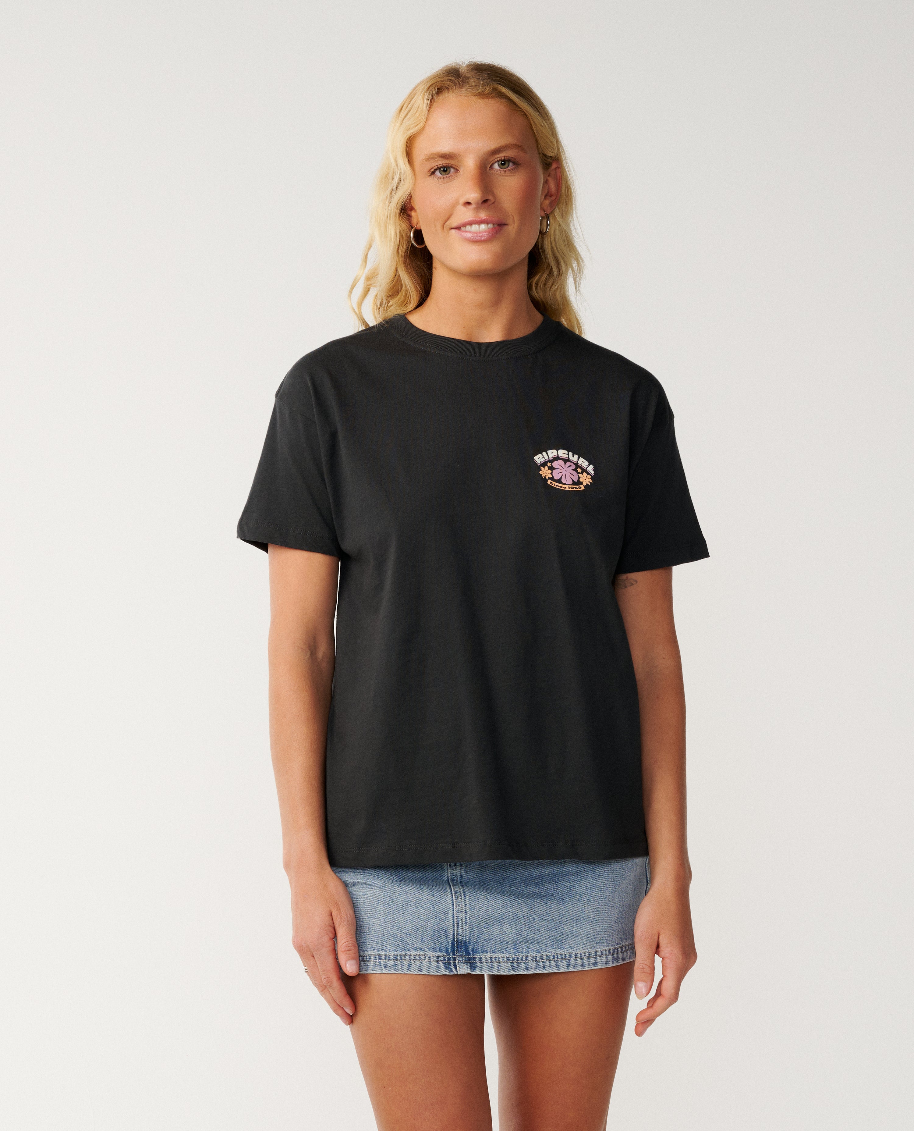 PARTY WAVE ART TEE RELAXED