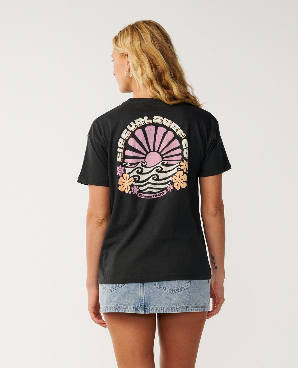 PARTY WAVE ART TEE RELAXED