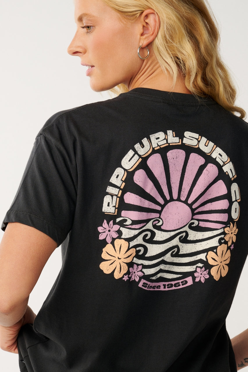 PARTY WAVE ART TEE RELAXED