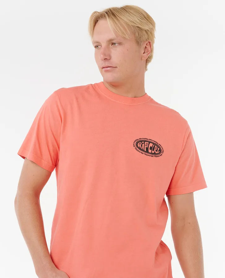 RAW ENERGY DE OVAL TEE