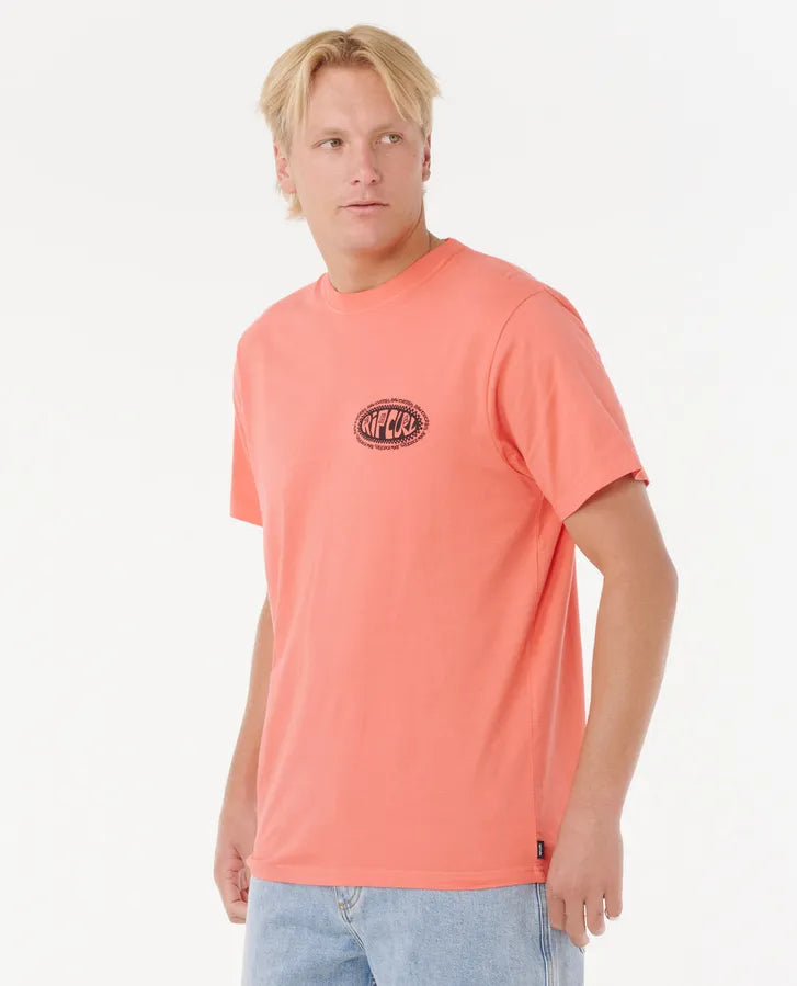 RAW ENERGY DE OVAL TEE