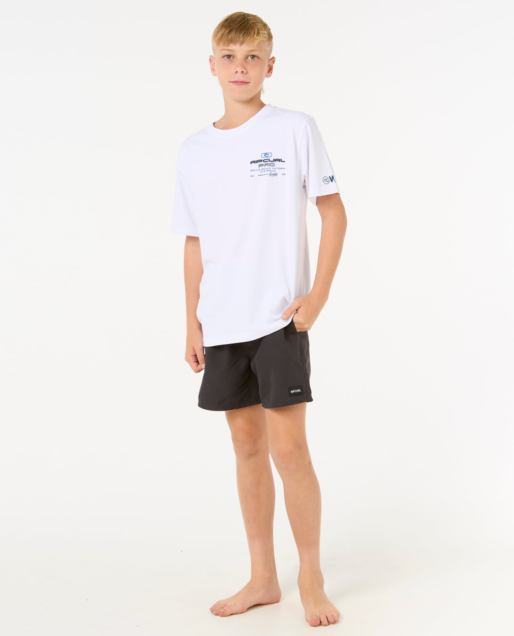 RIP CURL PRO 25 EVENT TEE-KID