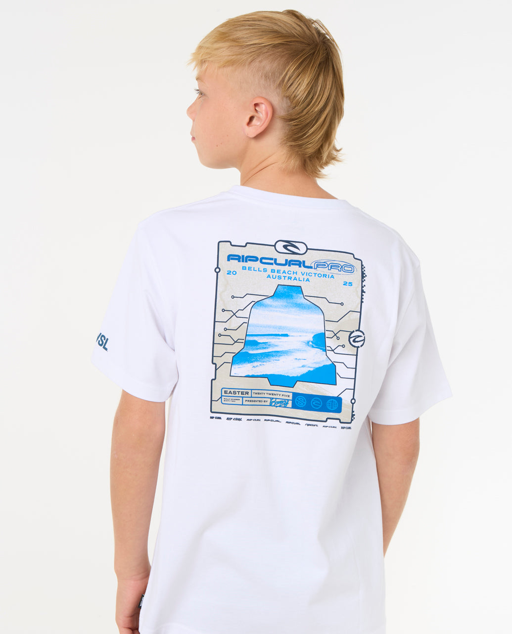 RIP CURL PRO 25 EVENT TEE-KID