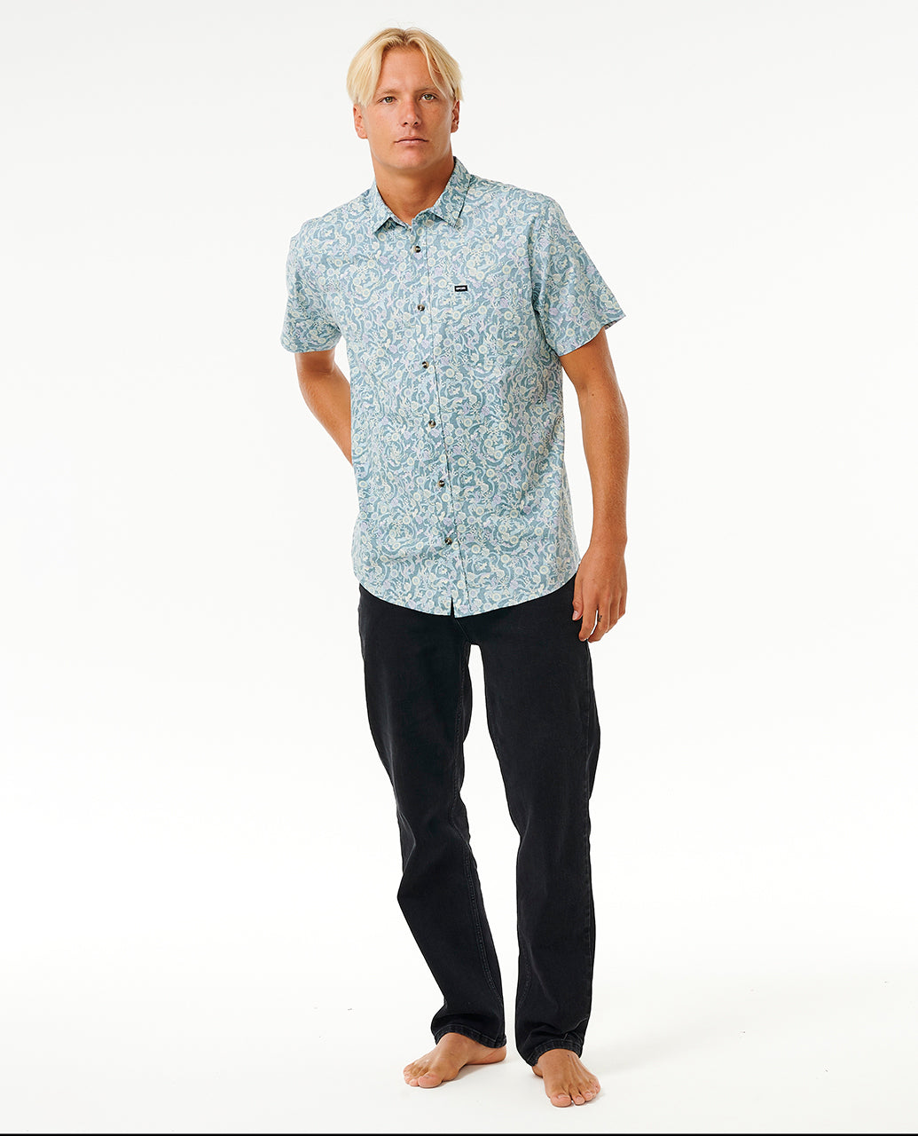 FLORAL REEF S/S SHIRT