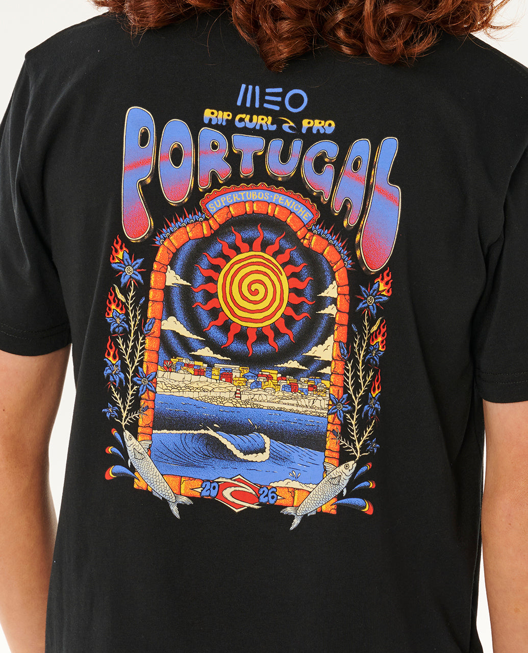 RIP CURL PRO PENICHE 26 TEE-BO