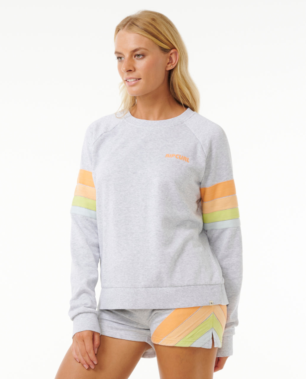 HIGH TIDE SURF RAGLAN CREW