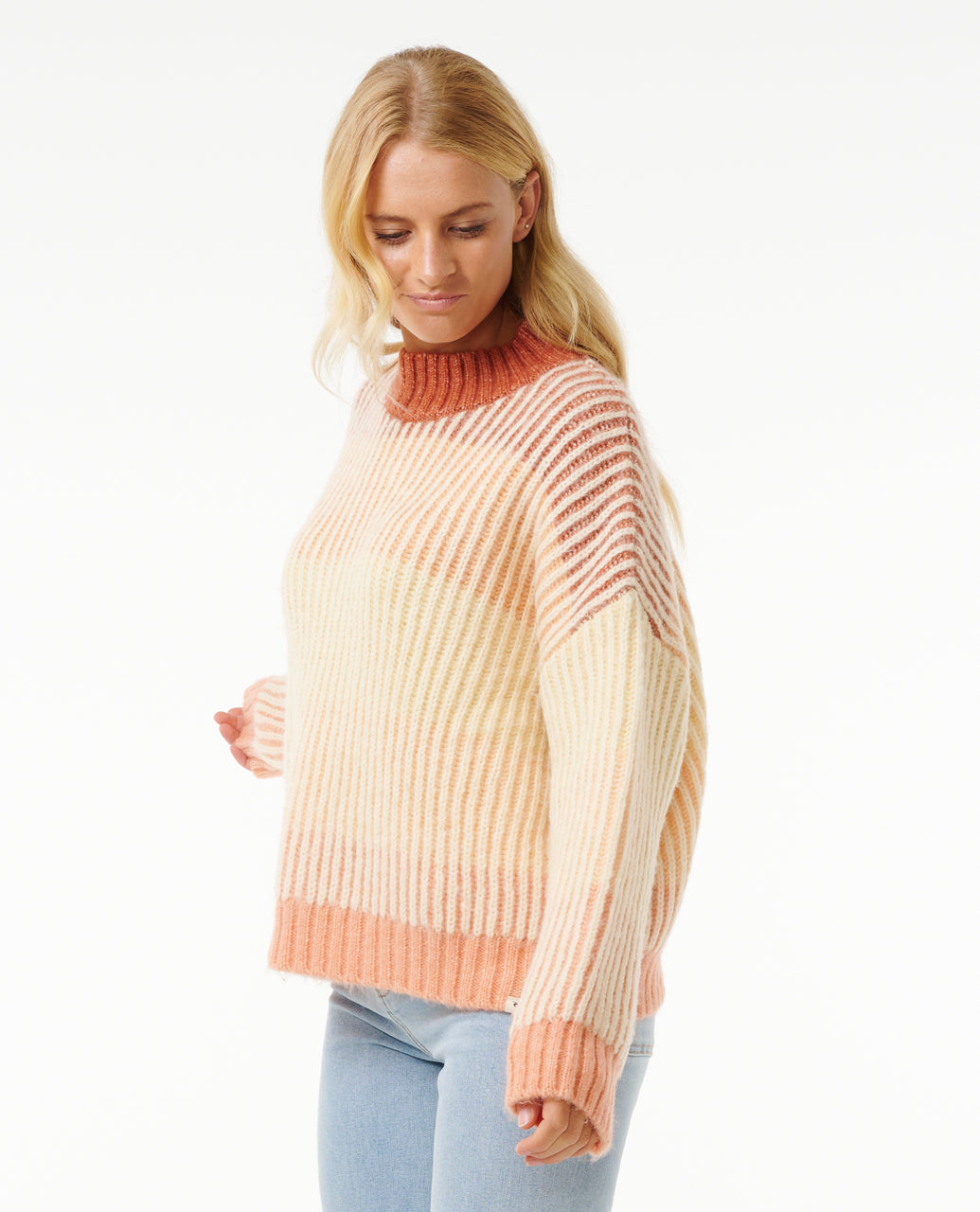 SOLEIL RIB KNIT CREW