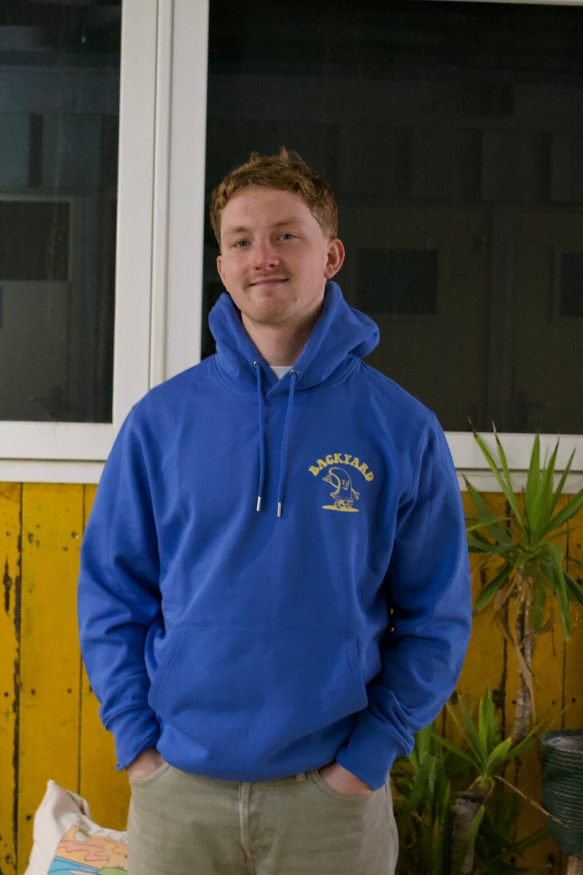 Mascote hoodie- Bright blue