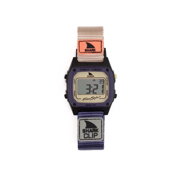 SHARK CLASSIC CLIP - INDIGO TAN
