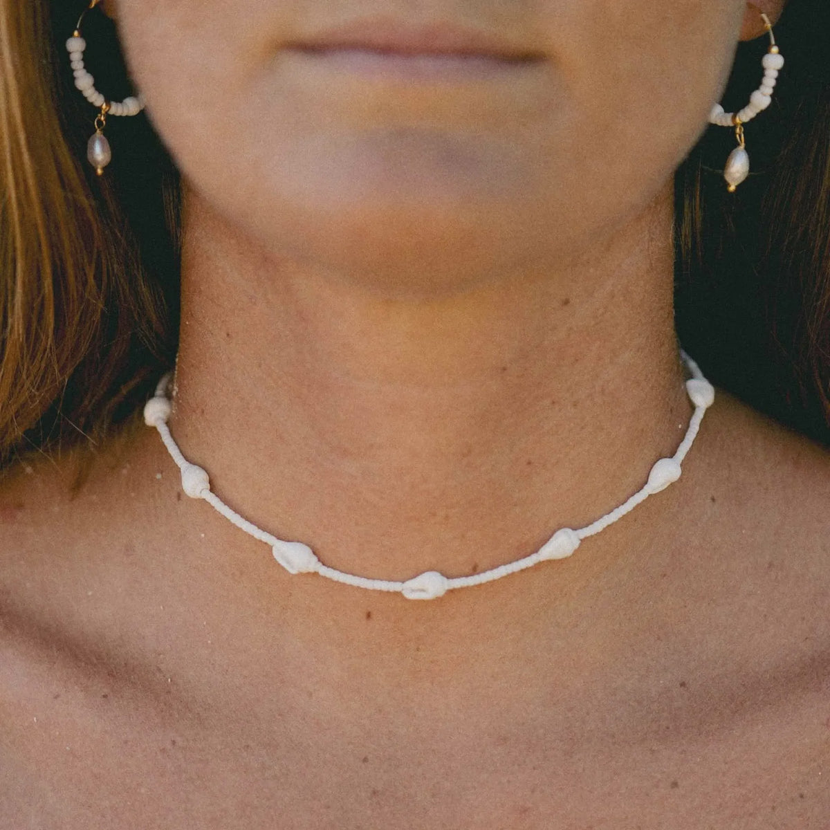 Giada Rahayu Shell Beaded Surf Necklace