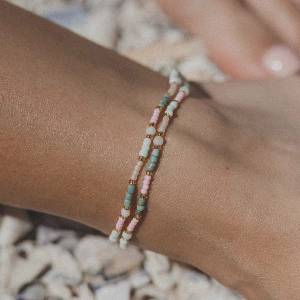 Kemboja Pastel Endless Summer Anklet