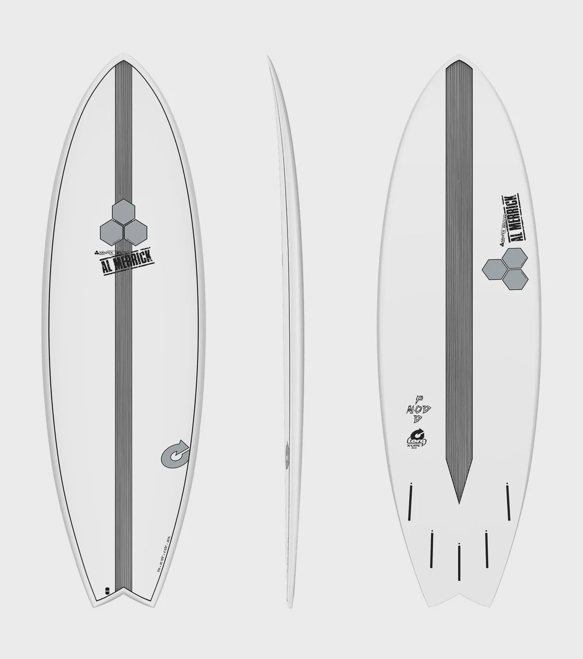 Channel Islands Pod Mod 5'10 - Al Merrick - X-Lite - Futures - 5 Fin