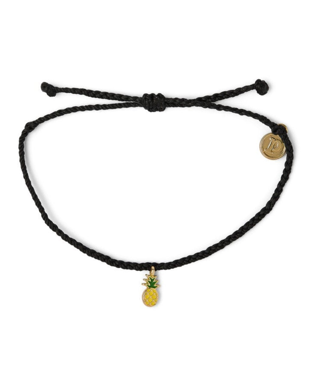Enamel Pineapple Gold Bracelet