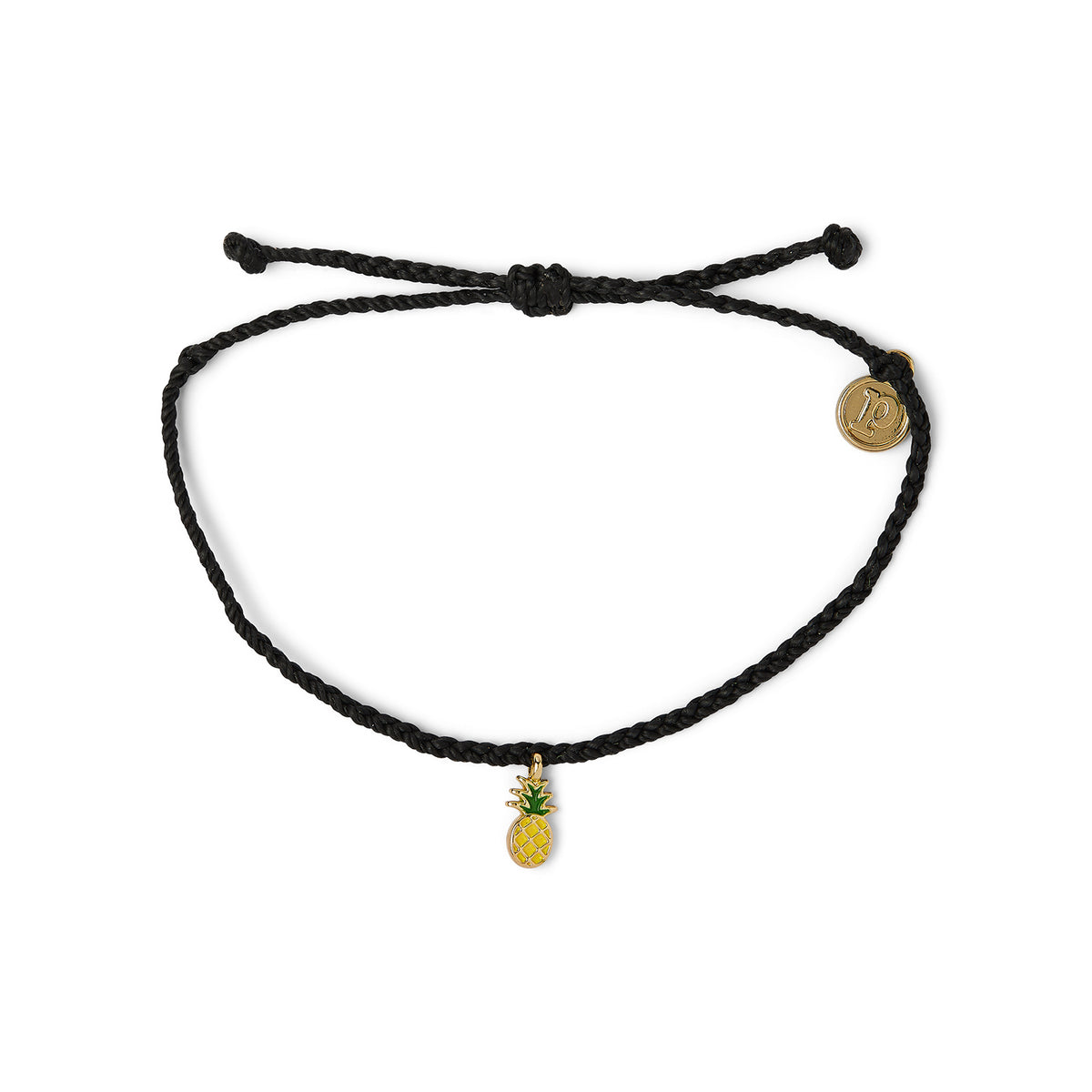 Enamel Pineapple Gold Bracelet