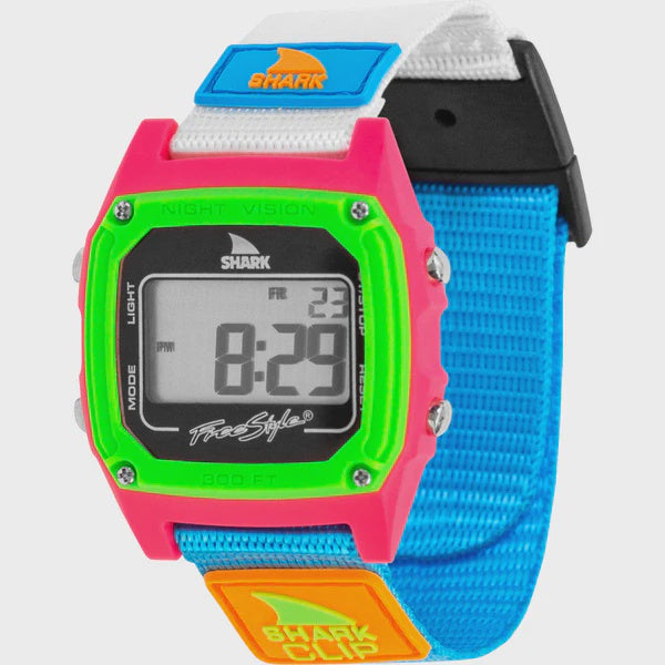 SHARK CLASSIC CLIP - BLACK/NEON since '81