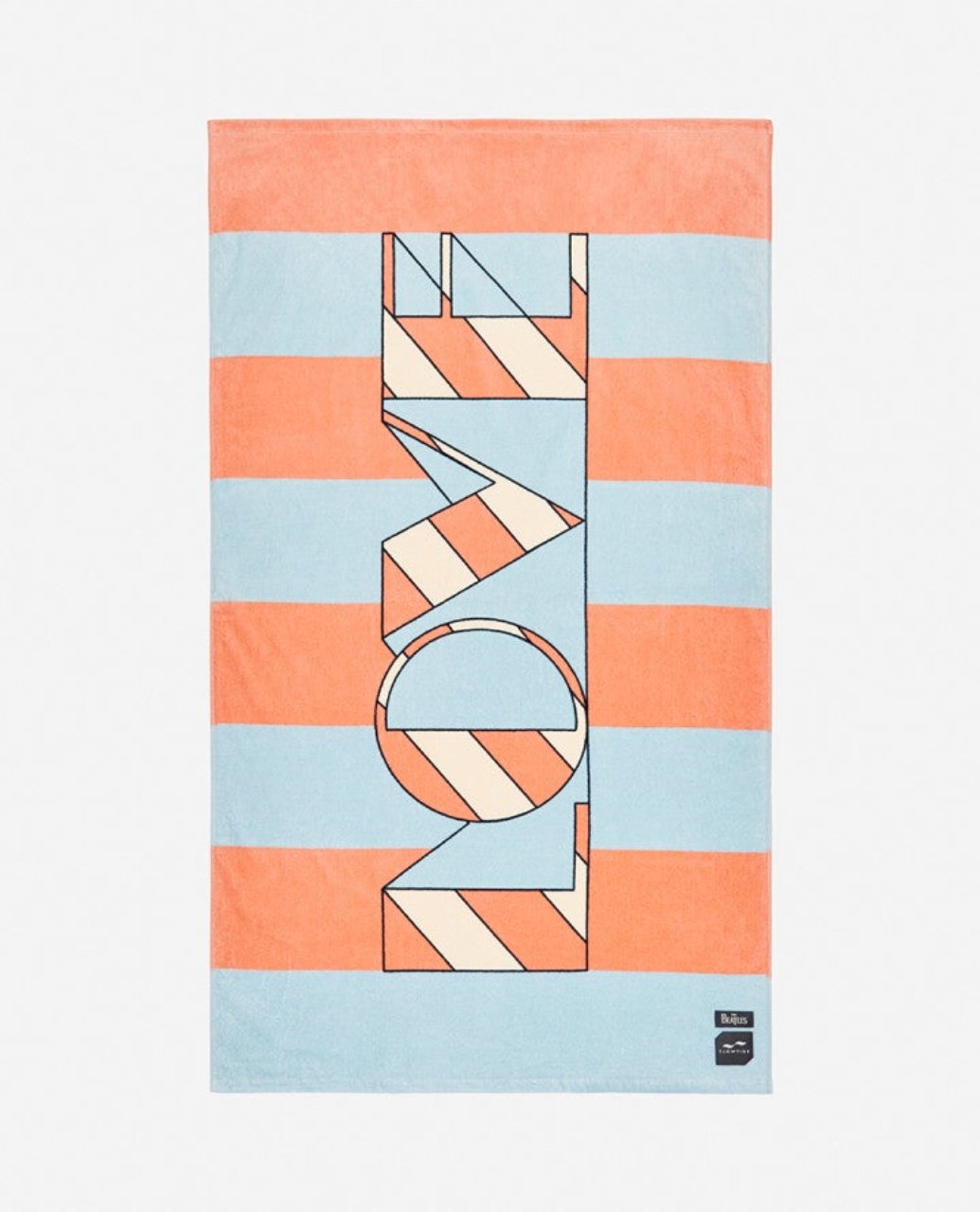 LOVE LOVE LOVE Beach Towel