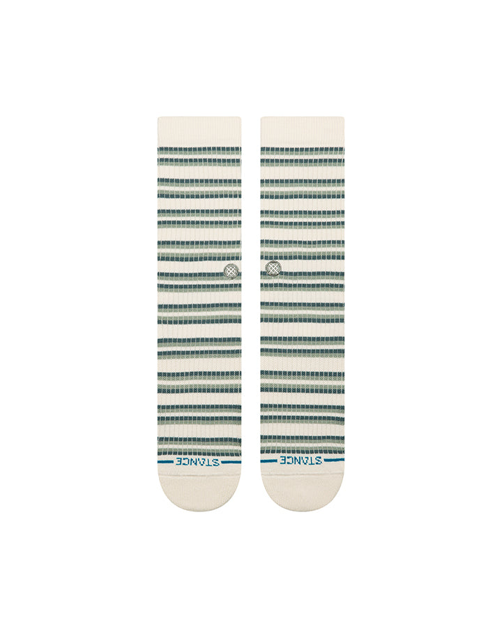MULTISTRIPE RIBBED CREW