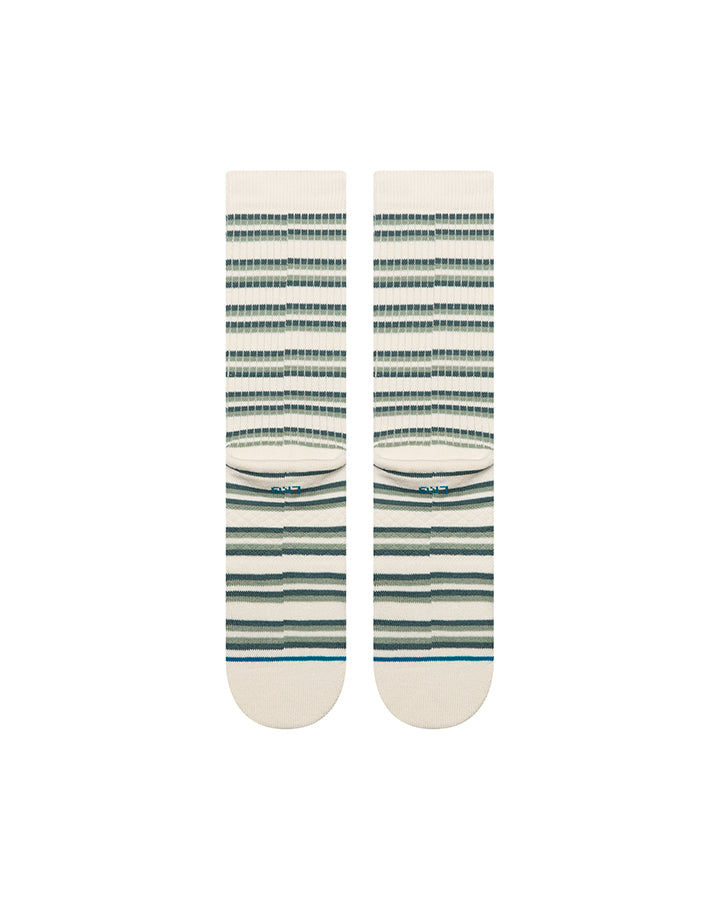 MULTISTRIPE RIBBED CREW